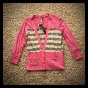 POOF! NWT Cardigan